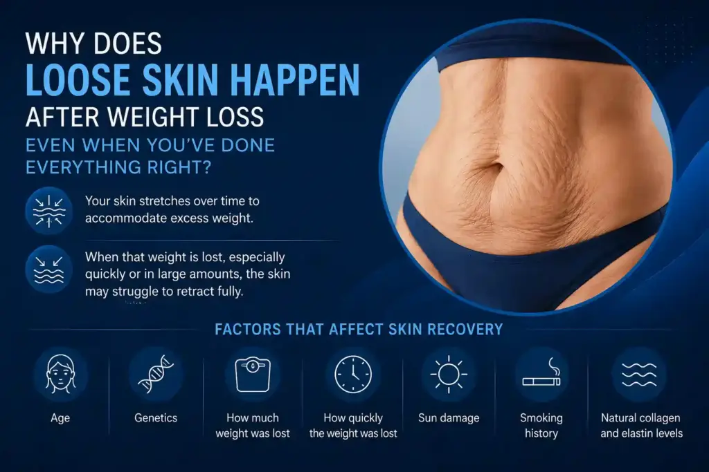 Why Does Loose Skin Happen After Weight Loss Even When You’ve Done Everything Right Horley?