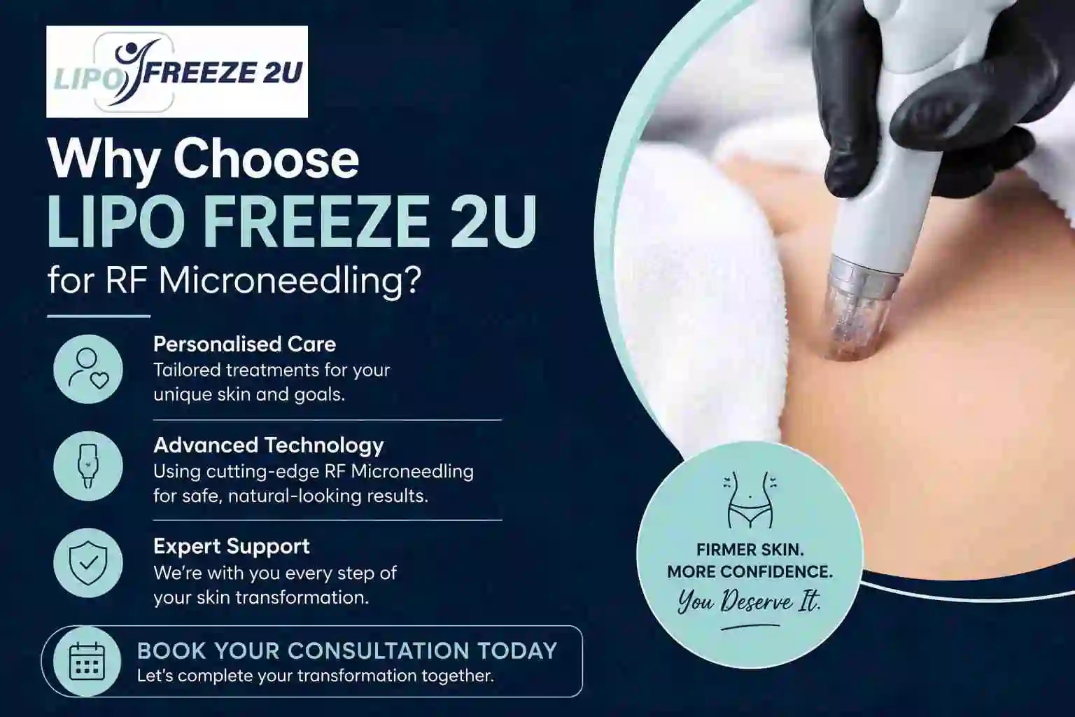 Why Choose LIPO FREEZE 2U for RF Microneedling Horley?