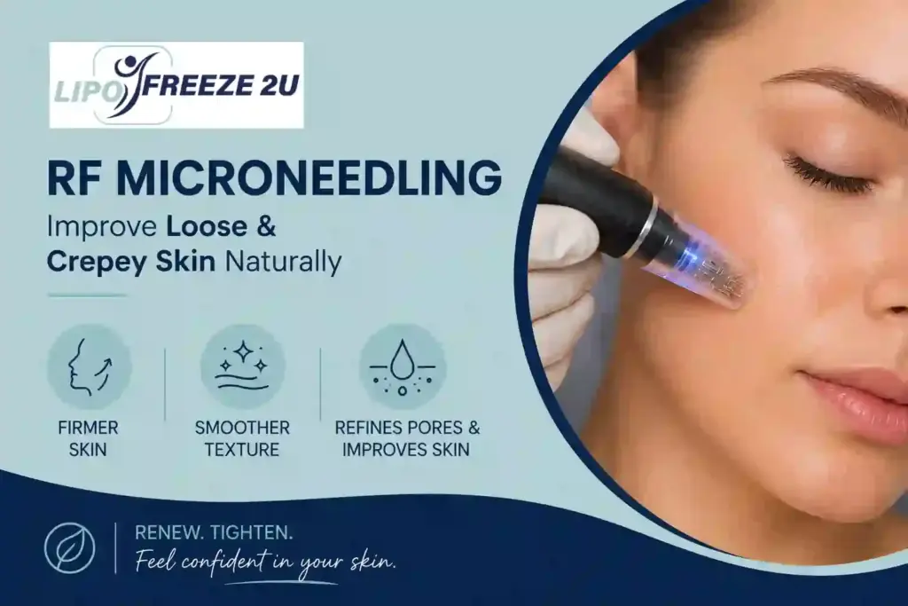 Can RF Microneedling Help Improve Loose and Crepey Skin Horley?